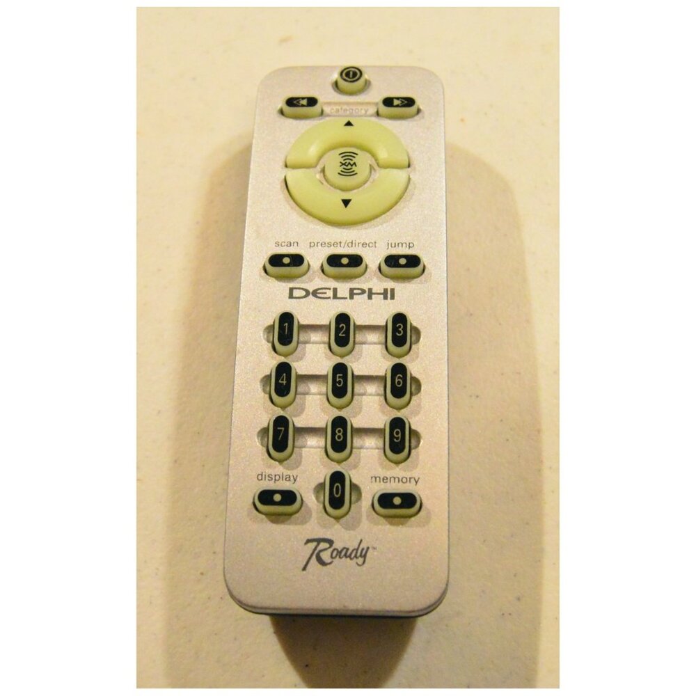 Delphi Roady XM Radio Remote Control #P10734A